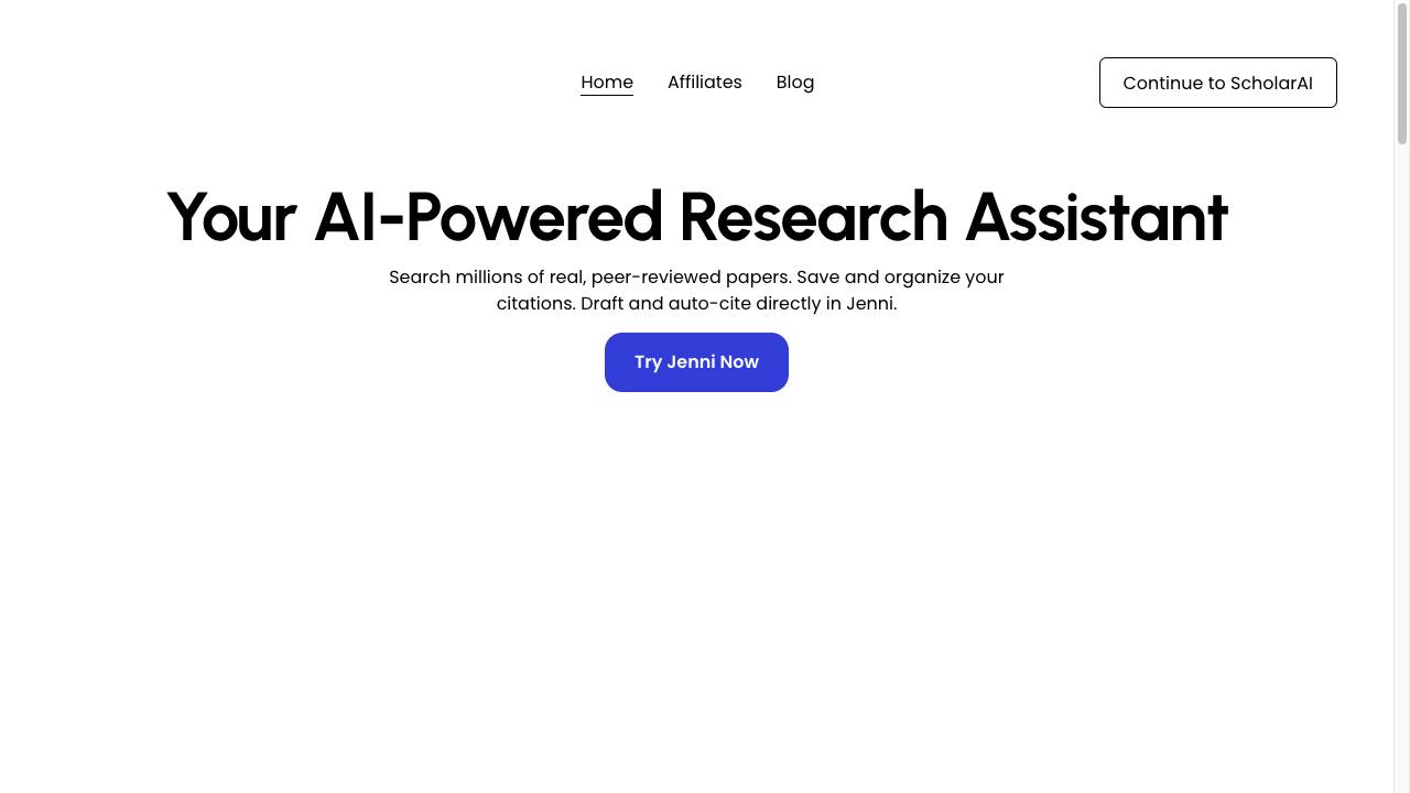 Scholar AI