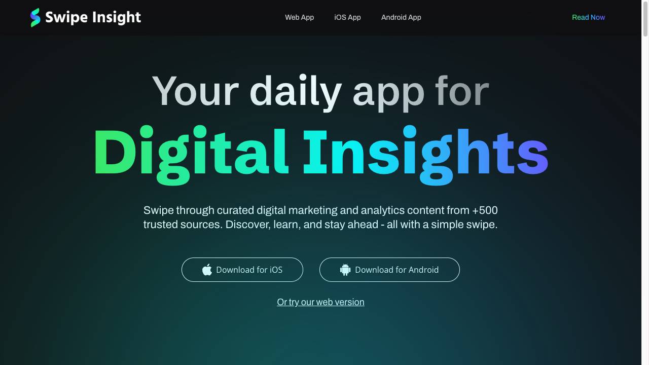 Swipe Insight