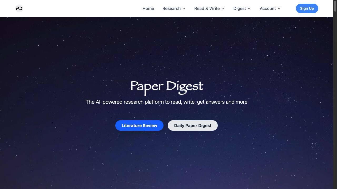 Paper Digest