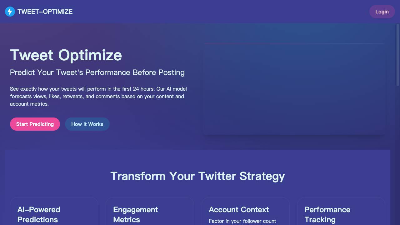 Tweet Optimize