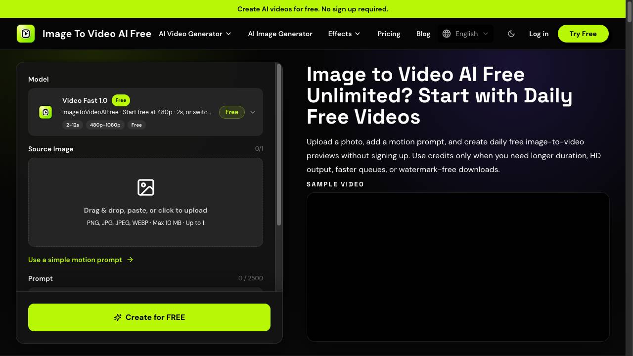 imagetovideoaifree.com