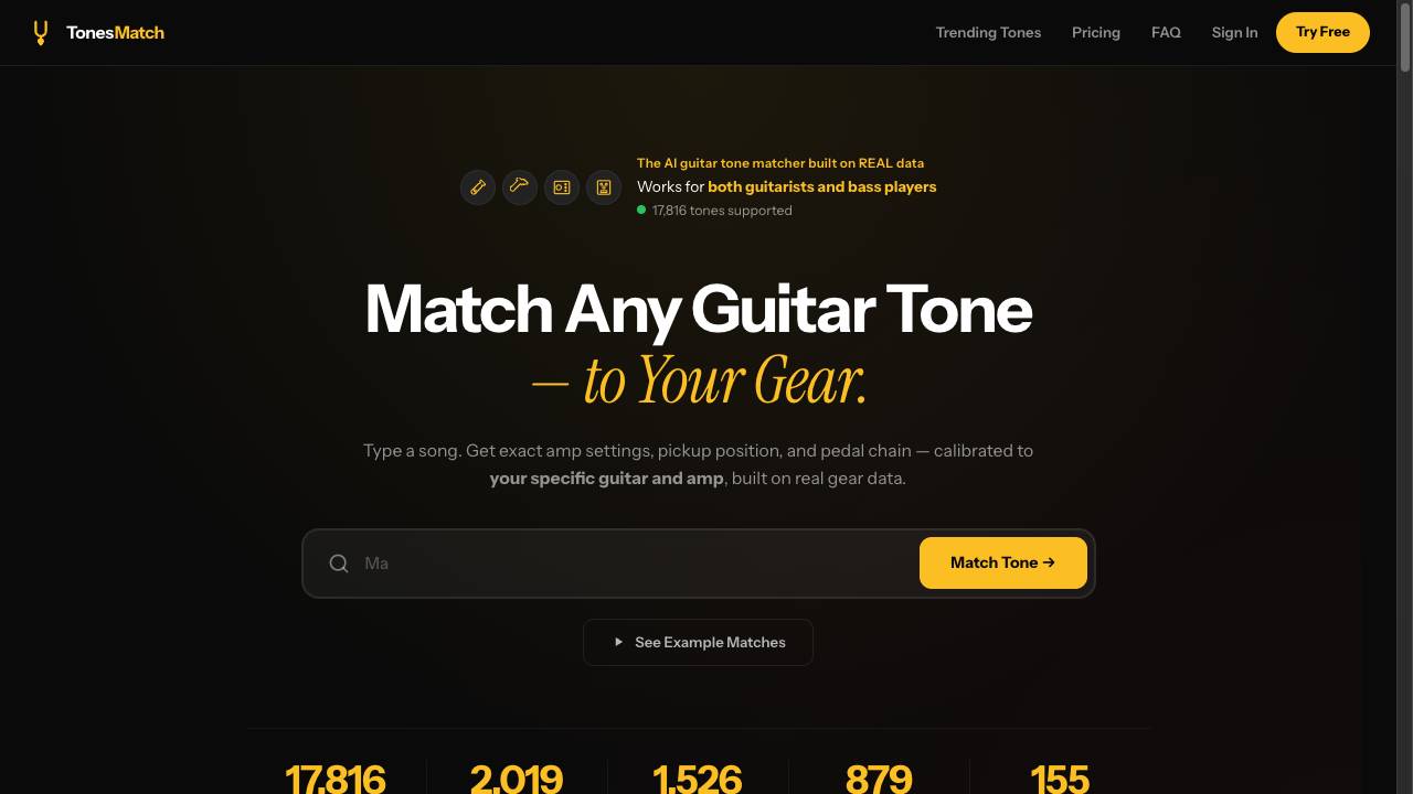 TonesMatch