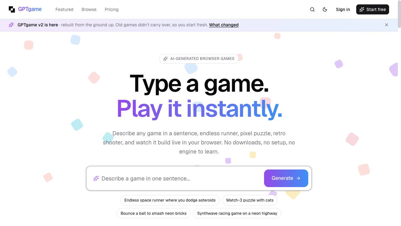 GPTgame