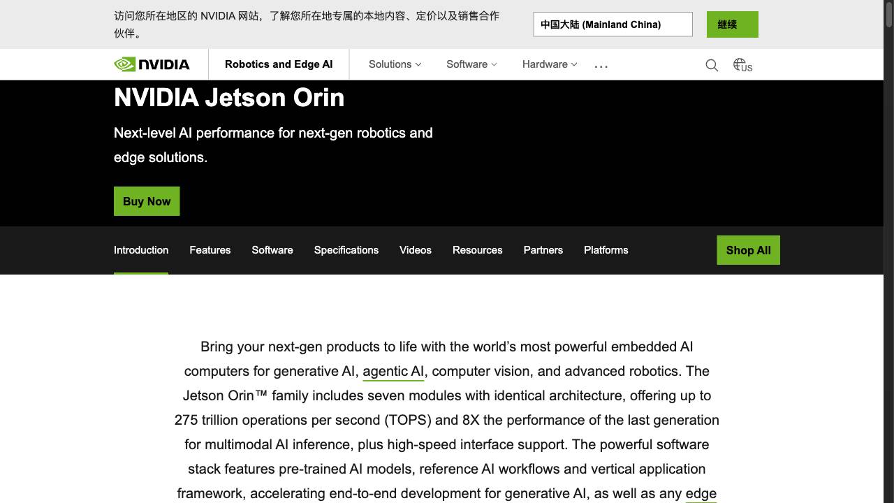 NVIDIA Jetson Orin Nano