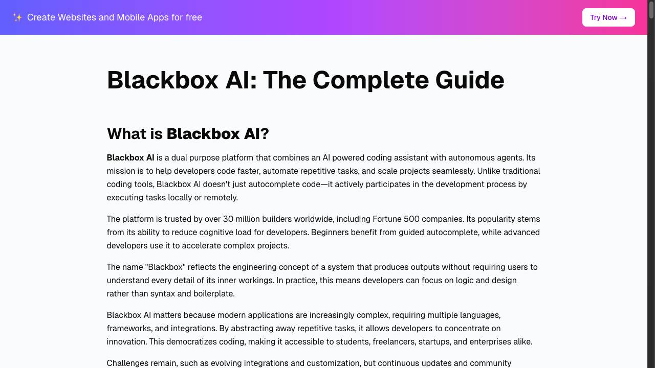 Blackbox AI Code