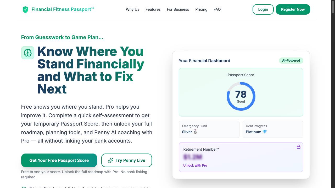 Financial Fitness Passport