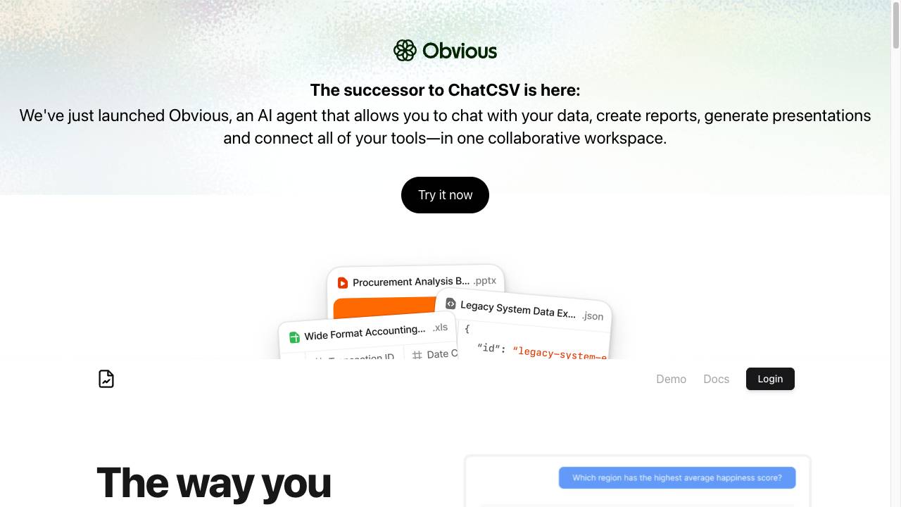 ChatCSV
