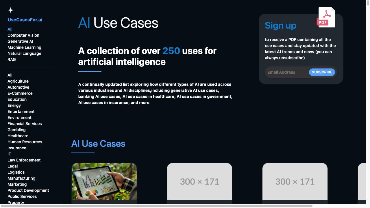 UseCasesFor.ai
