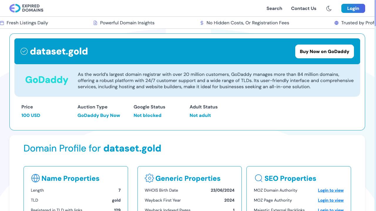 Golden Dataset