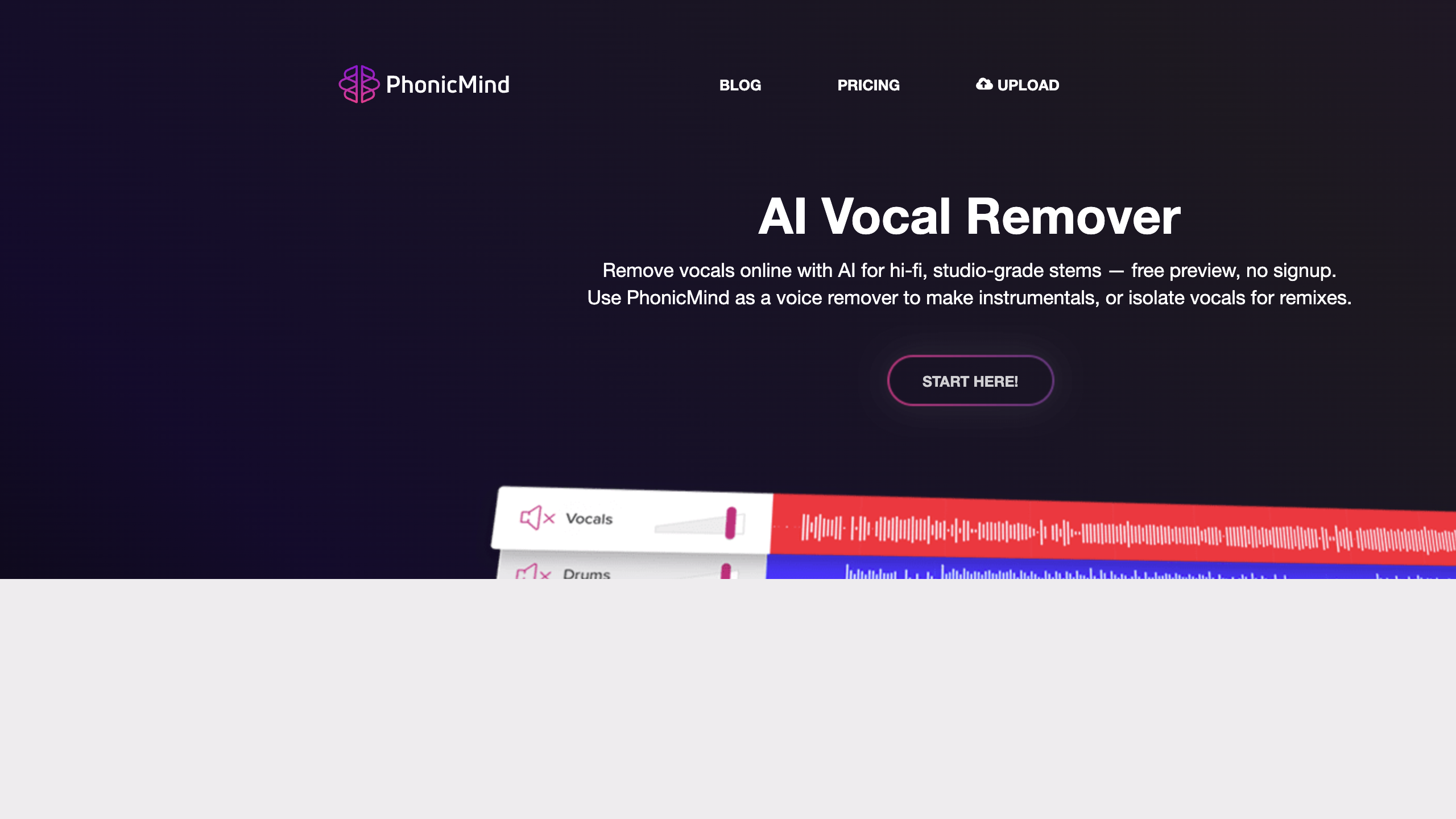 Vocal Remover (PhonicMind)