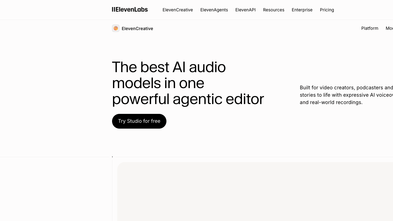 ElevenLabs GenFM