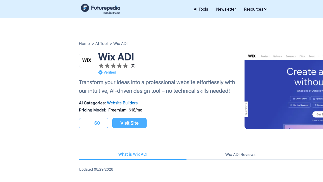 Wix ADI