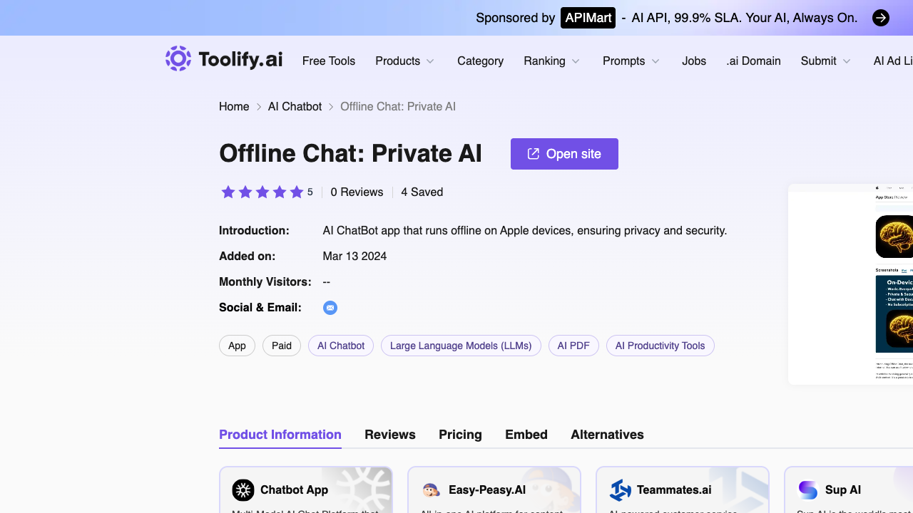 Offline Chat: Private AI