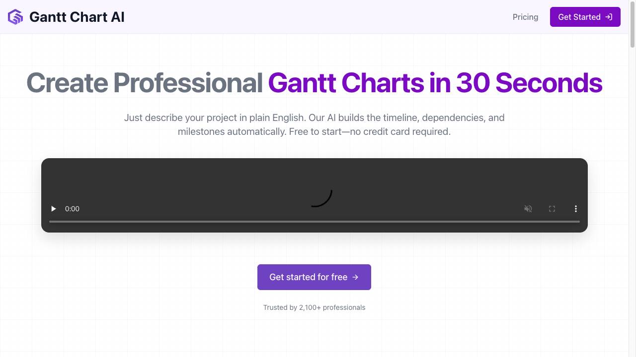 Gantt Chart AI